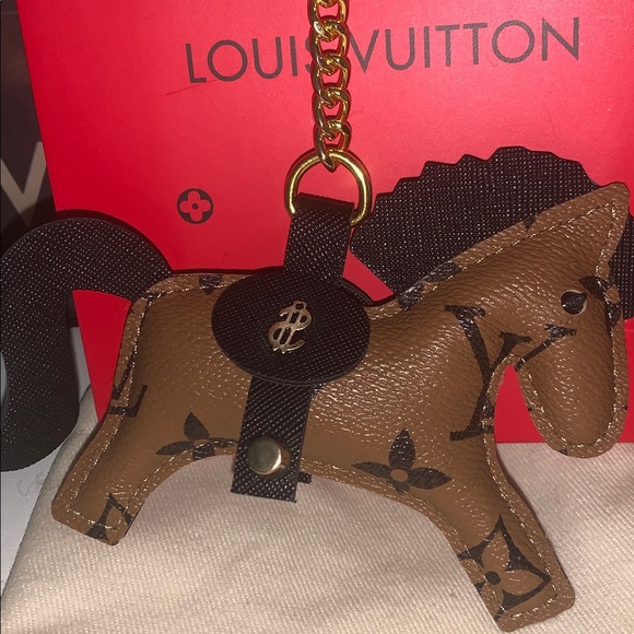 monogram Horse purse/bag Charm keychain - Picture 3 of 5